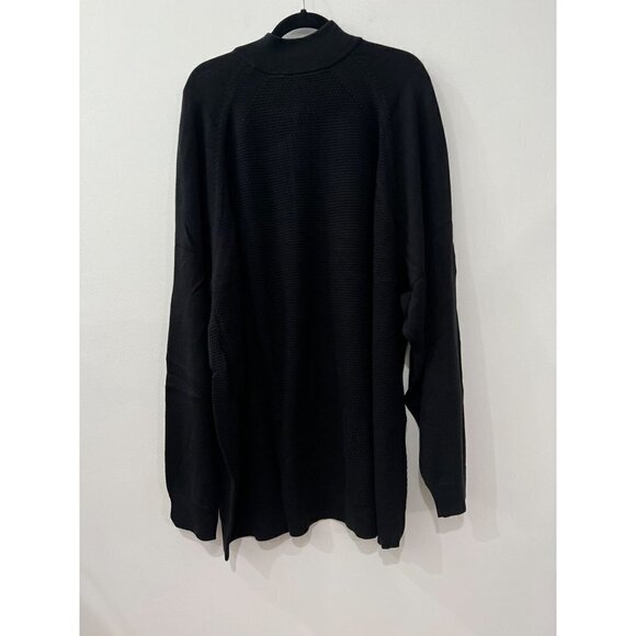 NWT Cutter & Buck Size 5XB/5TG Soft Yarn Reuben Button Mock Long Sleeve Sweater - Picture 8 of 13